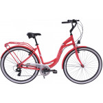 Mestský bicykel Fuzlu Dakota 28" 7prev. hliníkový lososová (3018)